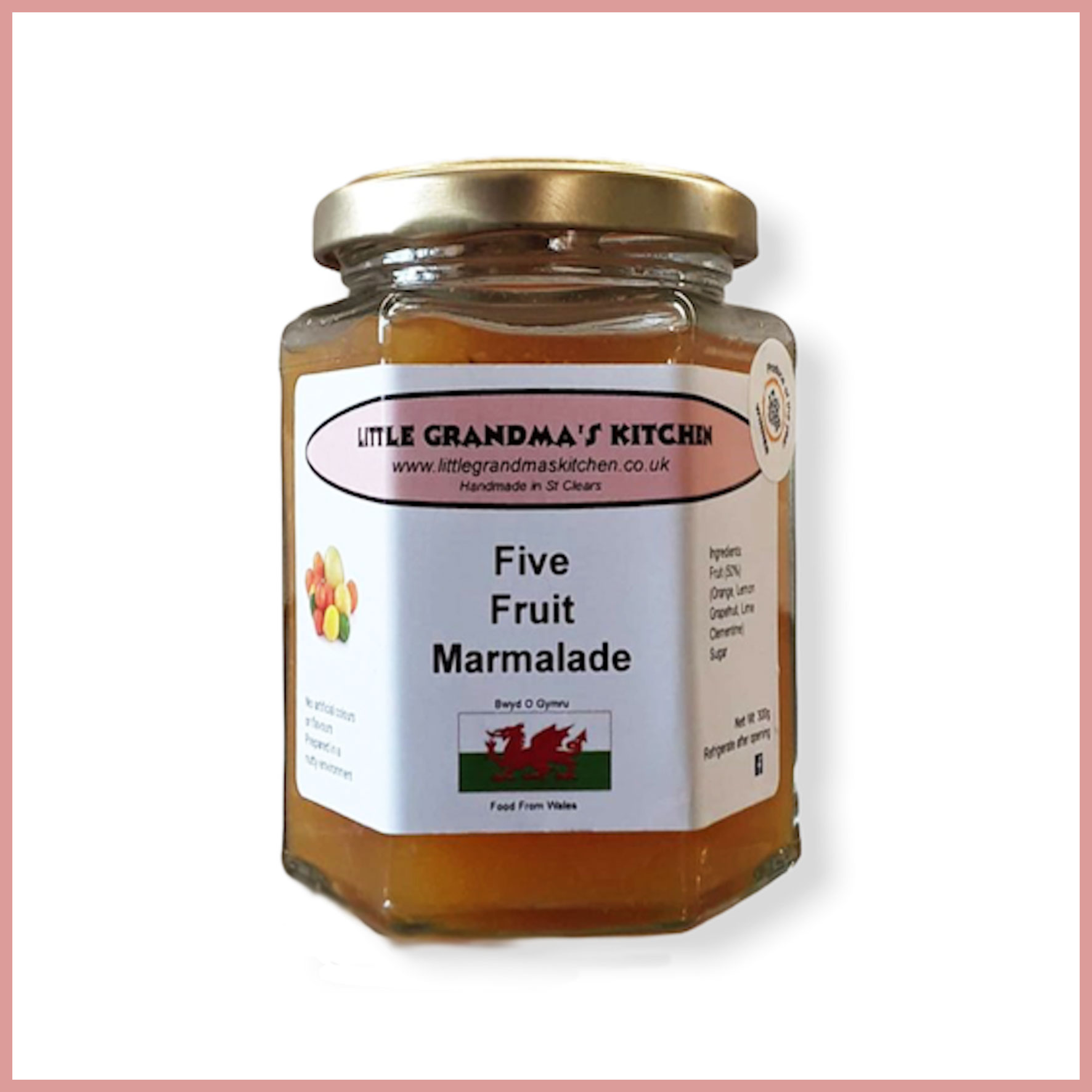 Five Fruit Marmalade Little Grandma's Kitchen