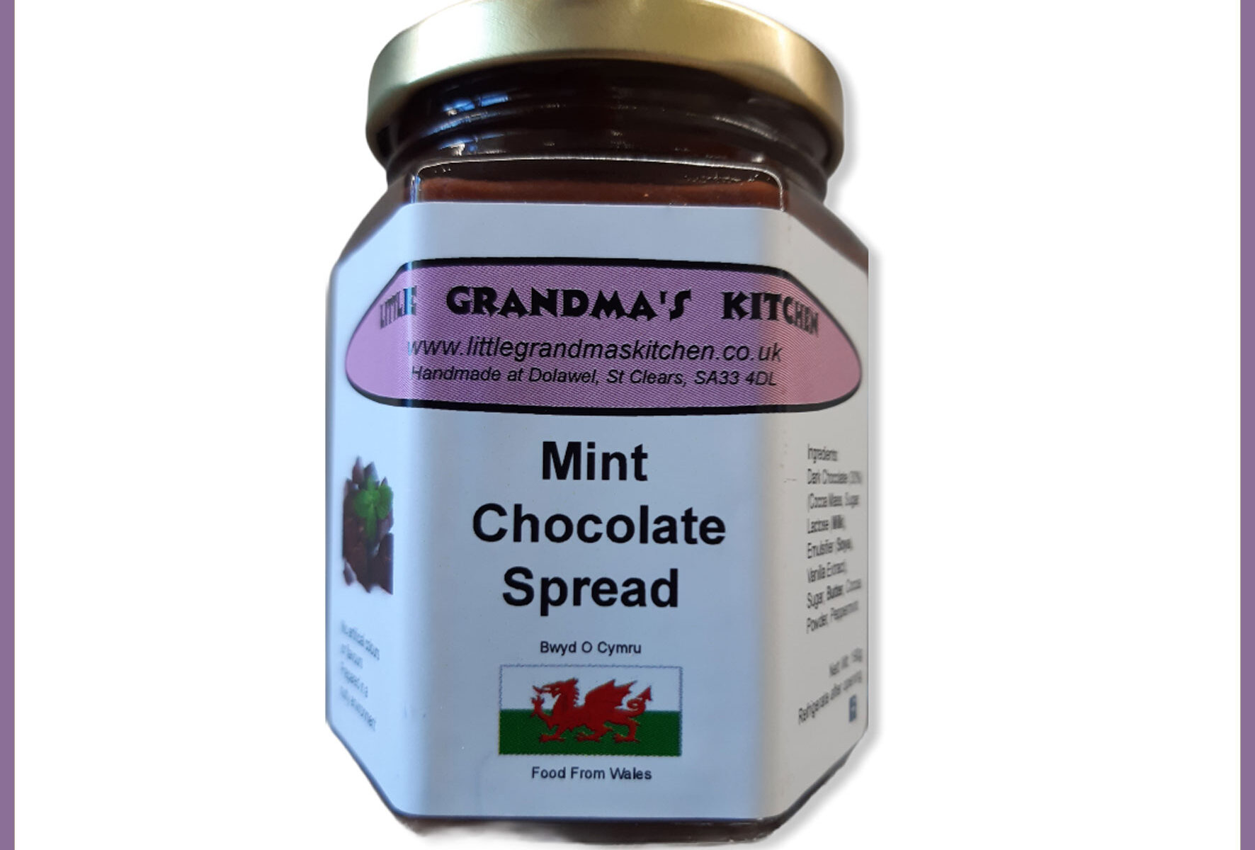 Mint Chocolate Spread Little Grandma's Kitchen